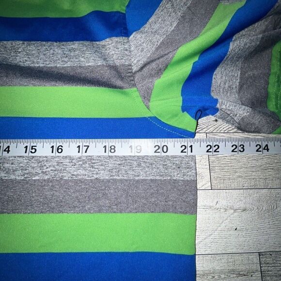 Walter Hagen Shirt Men’s Size Medium Polo Collar Blue‎ Green Golf Outdoor - Picture 7 of 11